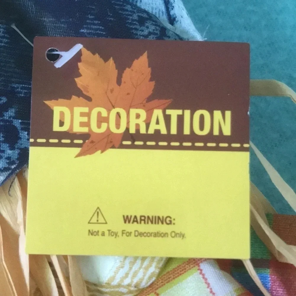 Scarecrow table decorations